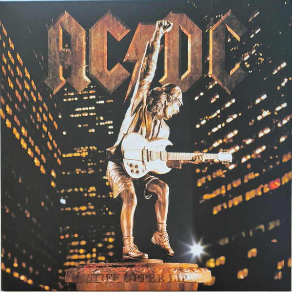 AC/DC – Stiff Upper Lip - LP Dorado