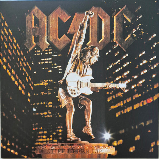 AC/DC – Stiff Upper Lip - LP Dorado
