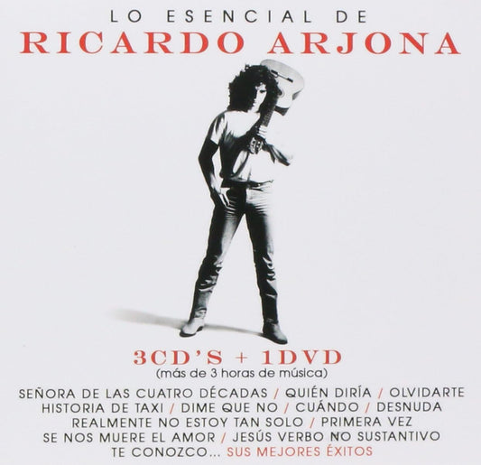 Ricardo Arjona - Lo Esencial - 3 CDS+1DVD