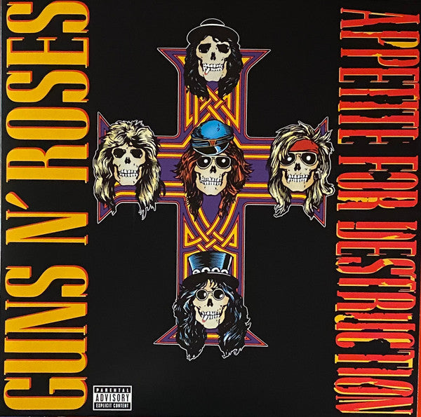 Guns N' Roses – Appetite For Destruction - LP