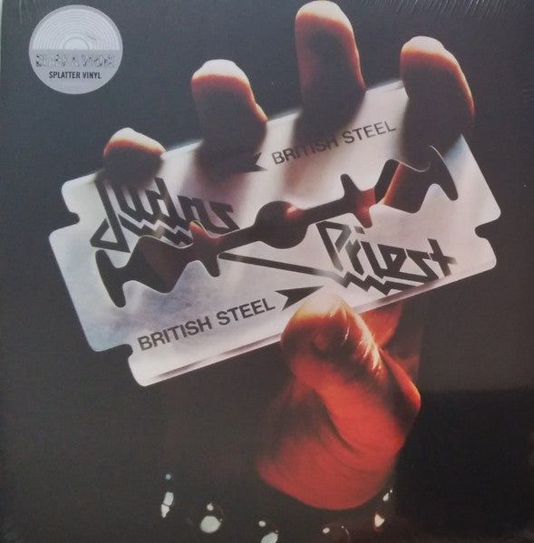 Judas Priest – British Steel - LP Blanco/Negro Splatter