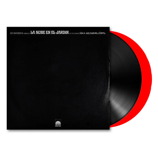Ed Maverick - La Nube En El Jardin En Vivo - LP Rojo/Negro