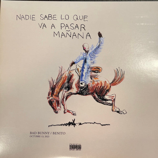Bad Bunny / Benito – Nadie Sabe Lo Que Va A Pasar Mañana-LP (Nuevo Re-empacado)