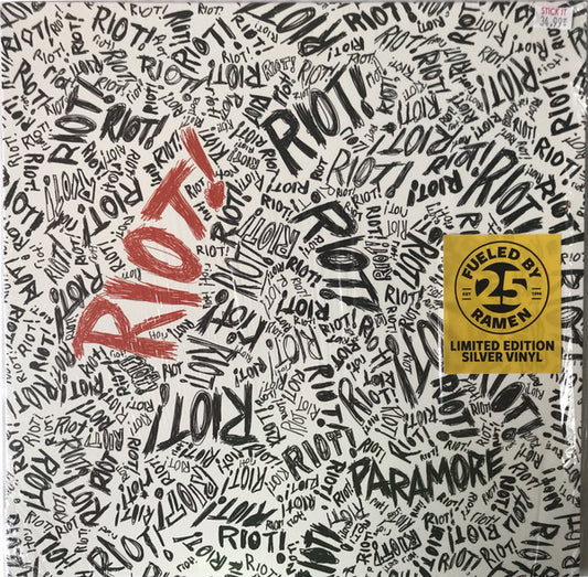 Paramore - Riot LP Plateado