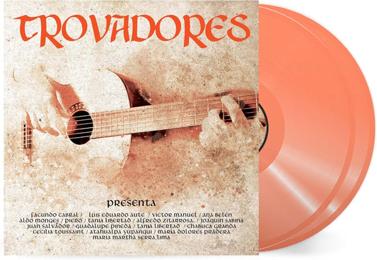 Varios Artistas - Trovadores - LP Naranja