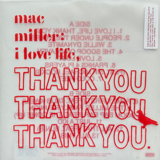 Mac Miller – I Love Life, Thank You - LP Transparente