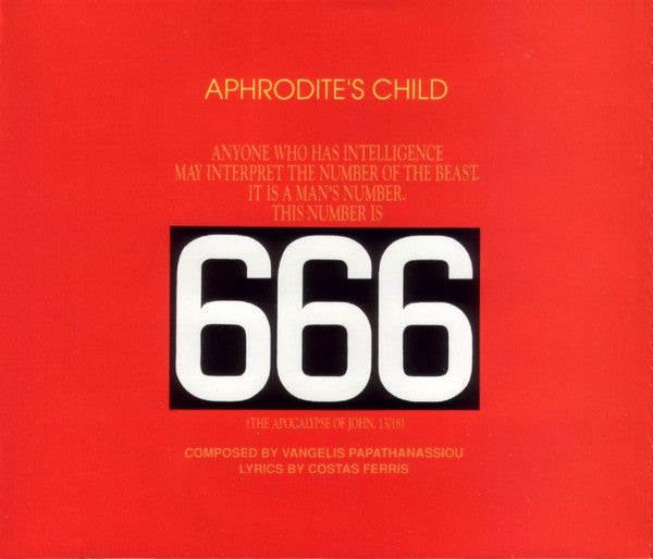 Aphrodite's Child – 666 - CD