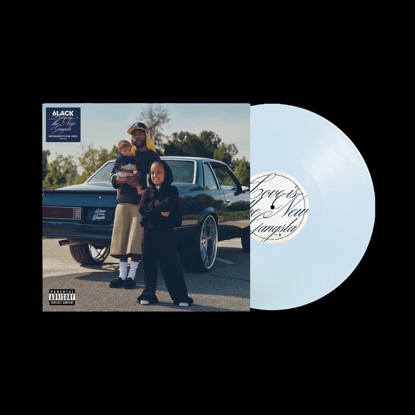 6lack – Love Is The New Gangsta - LP Transparente