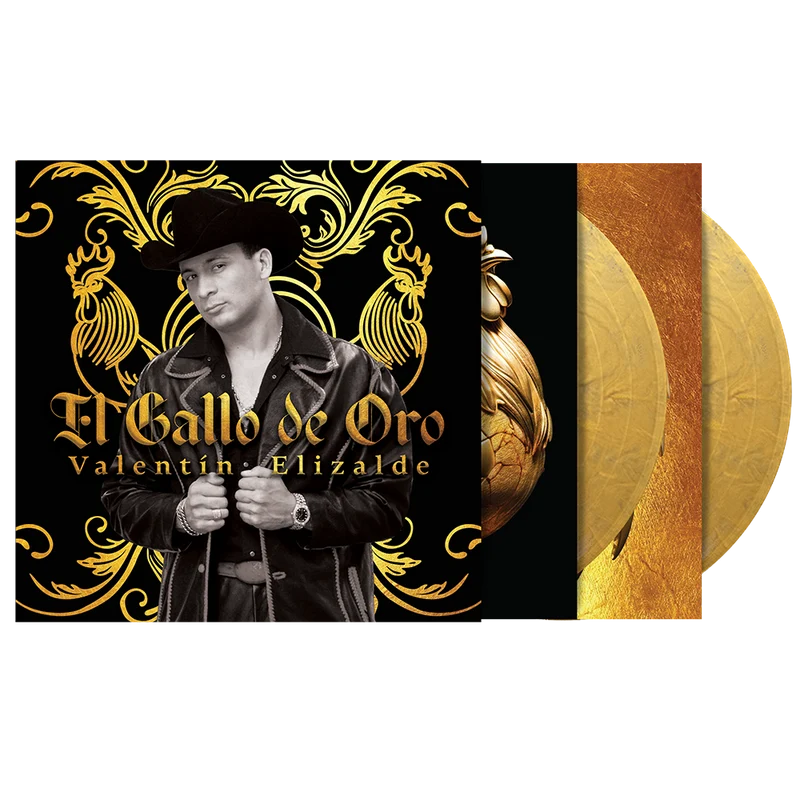 Valentin Elizalde - El Gallo De Oro - LP Dorado