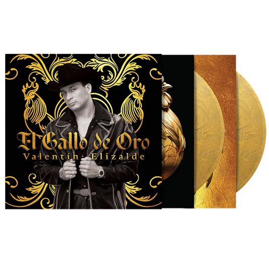 Valentin Elizalde - El Gallo De Oro - LP Dorado