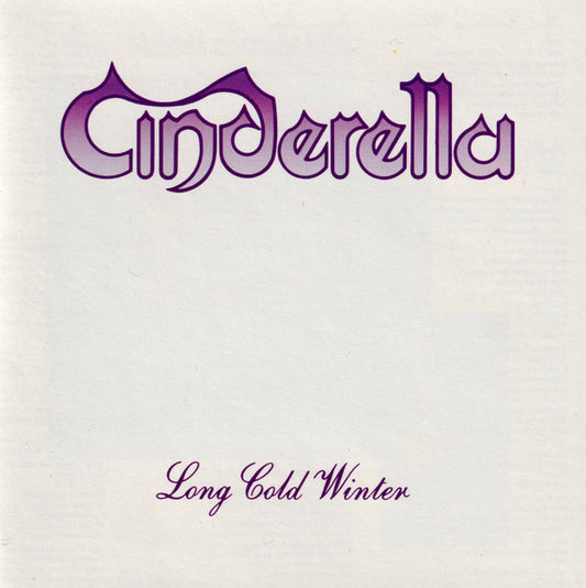 Cinderella – Long Cold Winter - CD