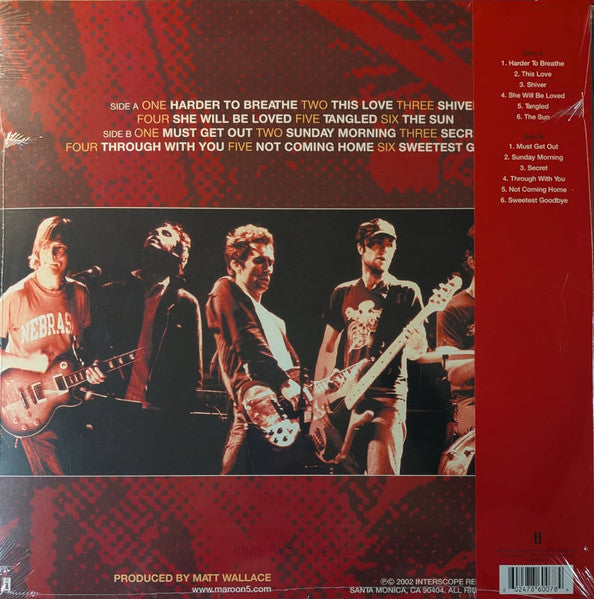 Maroon 5 – Songs About Jane - LP Dorado