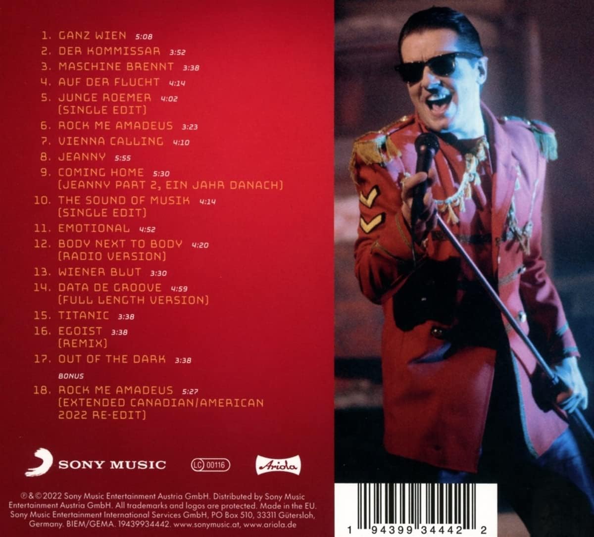 Falco – The Greatest Hits CD