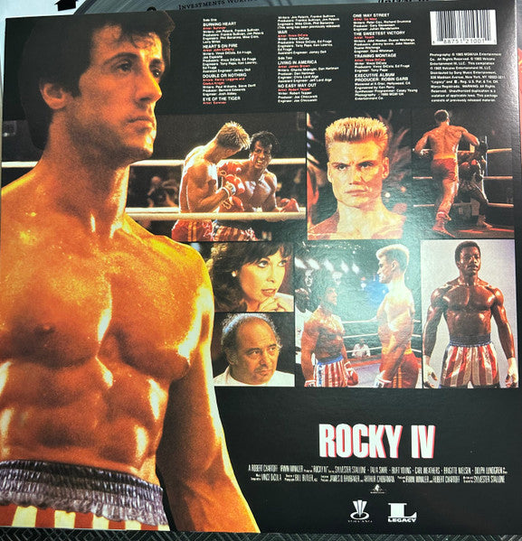 Various – Rocky IV - Original Motion Picture Soundtrack - LP