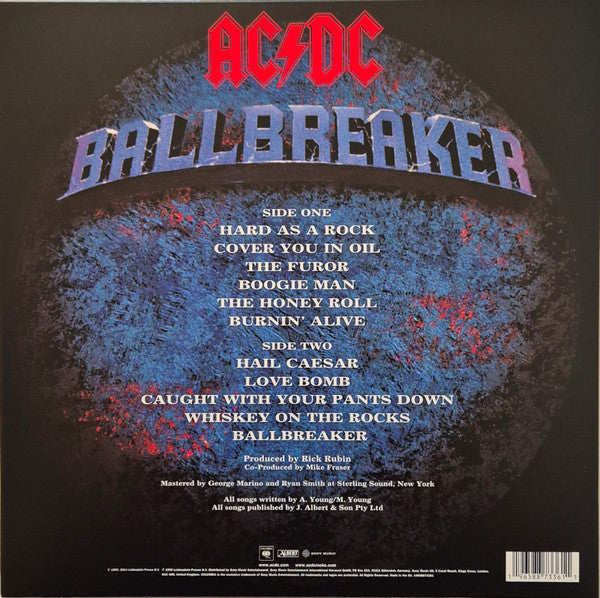 AC/DC – Ballbreaker - LP Dorado