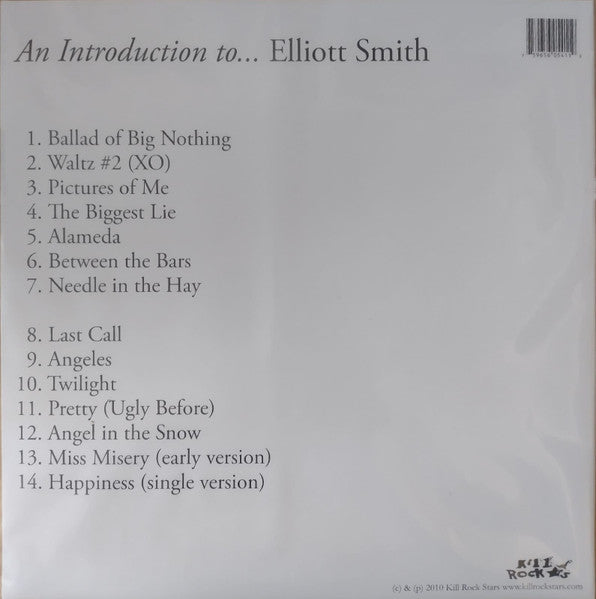 Elliott Smith – An Introduction To... - LP