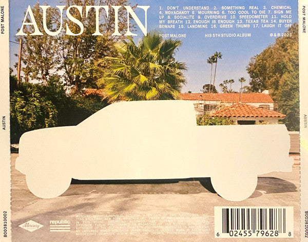 Post Malone – Austin CD