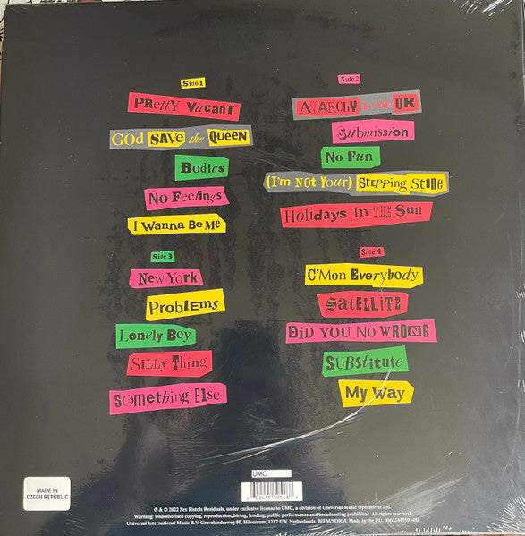 Sex Pistols – The Original Recordings  - LP