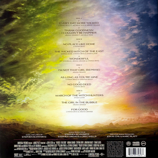 Wicked: For Good (The Soundtrack) - LP Pink & Green