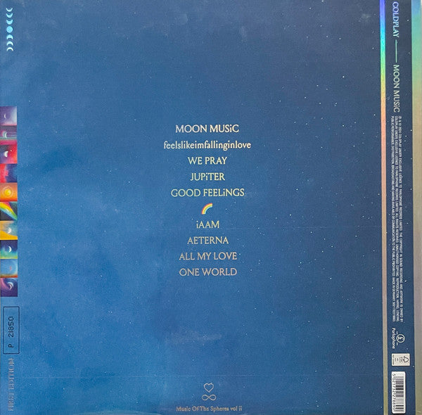 Coldplay – Moon Music - LP Rosa Translucido