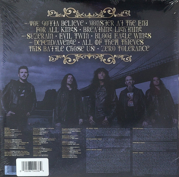 Anthrax – For All Kings - LP Morado/Blanco