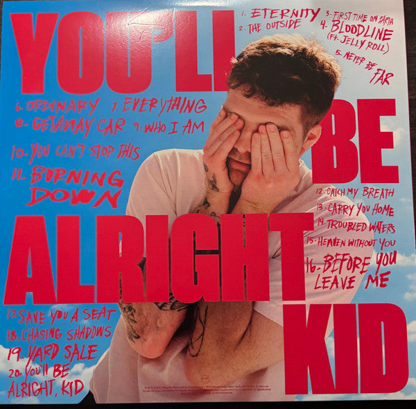 Alex Warren – You'll Be Alright Kid - LP Blanco