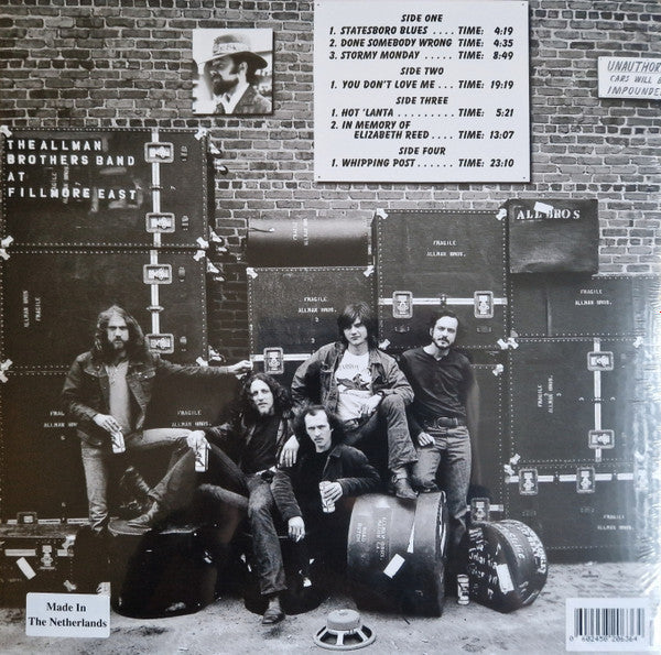 The Allman Brothers Band – The Allman Brothers Band At Fillmore East - LP Rojo