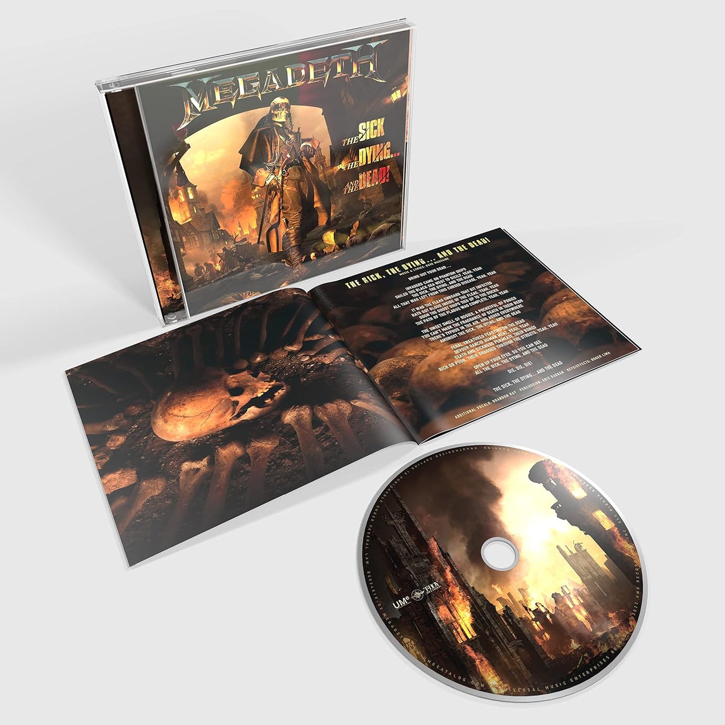 Megadeth – The Sick, The Dying... And The Dead! CD