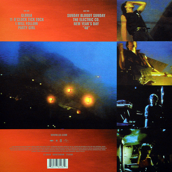 U2 – Live "Under A Blood Red Sky" - LP