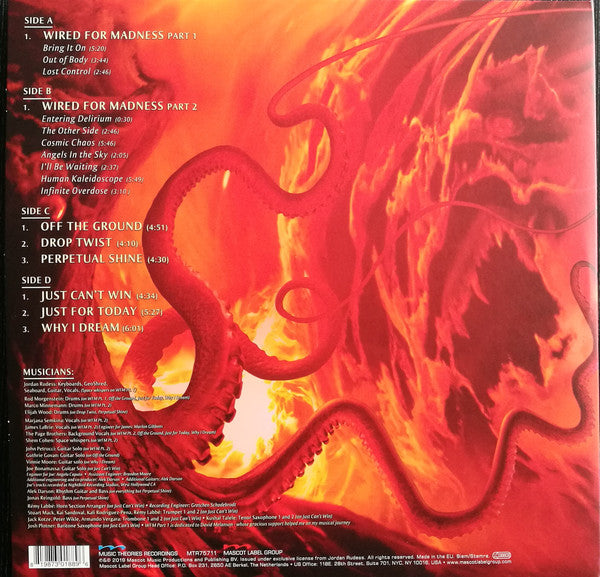 Jordan Rudess – Wired For Madness LP
