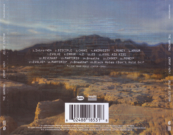 The Warning – Error (404) Deluxe Edition - CD