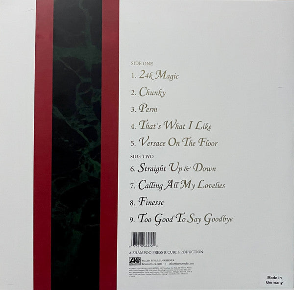 Bruno Mars – XXIVK Magic - LP Dorado