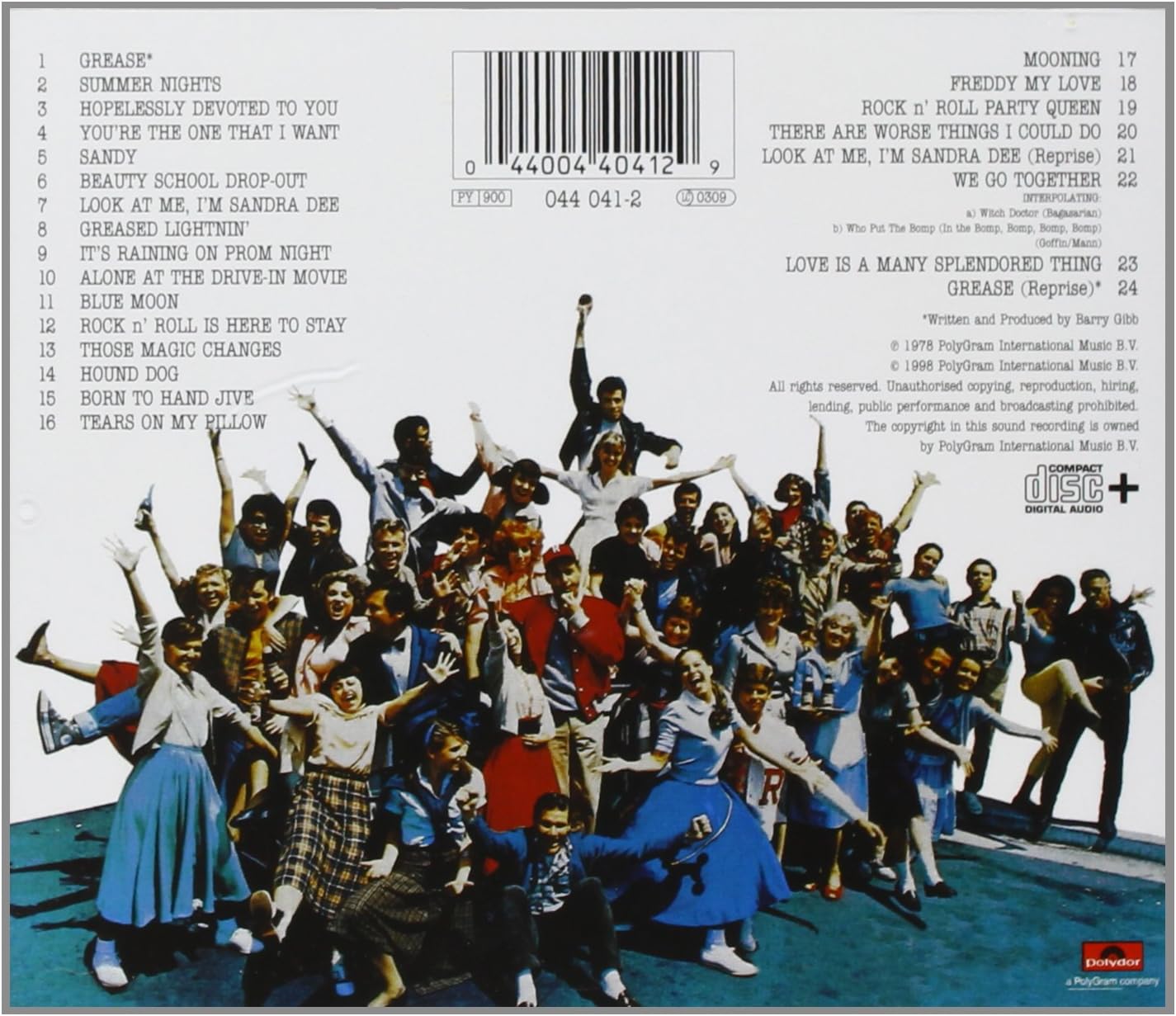 Soundtrack Grease CD