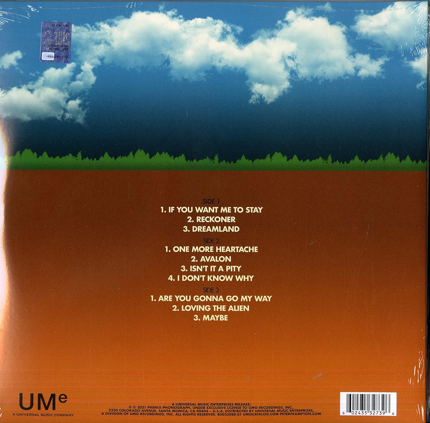Peter Frampton Band – Frampton Forgets The Words LP