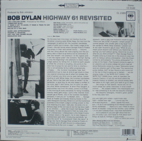 Bob Dylan – Highway 61 Revisited - LP