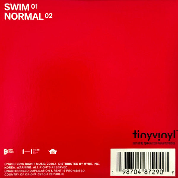 BTS – Swim / Normal - LP 4 Pulgadas