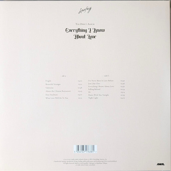 Laufey – Everything I Know About Love - LP
