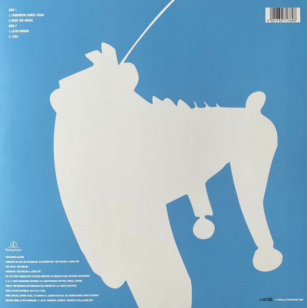 Gorillaz – Tomorrow Comes Today - LP Azul Blanco
