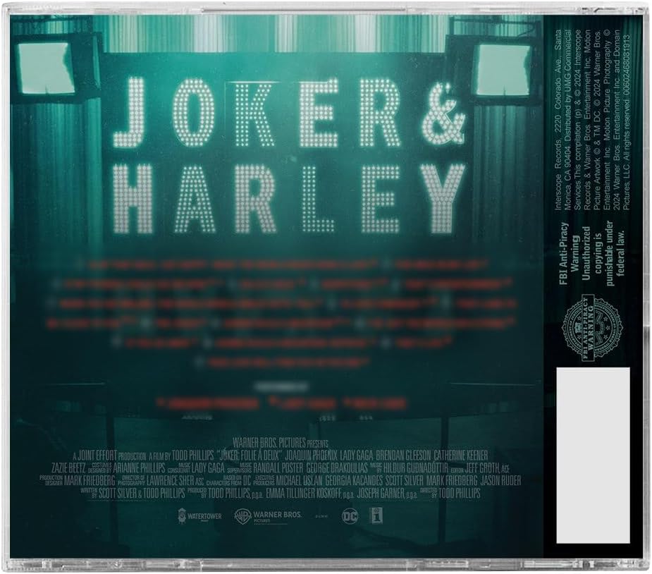 The Joker - Soundtrack  Folie à Deux - CD