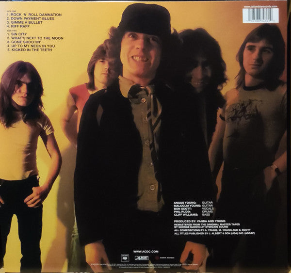 AC/DC – Powerage - LP Dorado