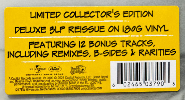 Beastie Boys – Ill Communication Limited Collectors Edition - LP