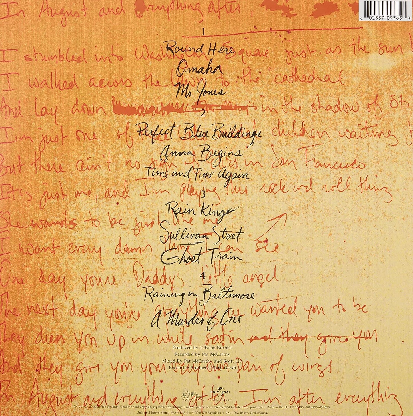 Counting Crows – August And Everything After - LP