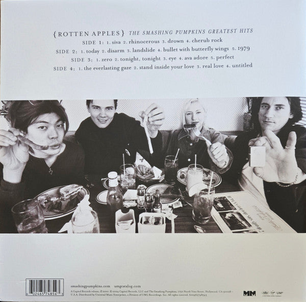 The Smashing Pumpkins – Rotten Apples: Greatest Hits - LP Clear with Black Splatter