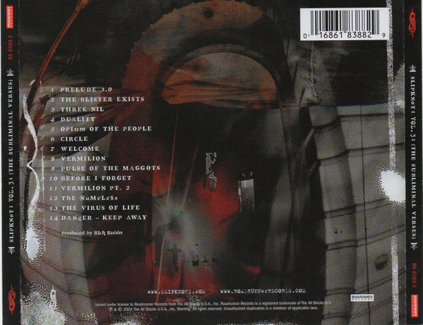 Slipknot – Vol. 3: (The Subliminal Verses) - CD