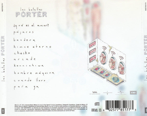 Porter  – Las Batallas - CD
