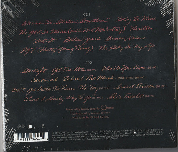 Michael Jackson – Thriller 40 - CD