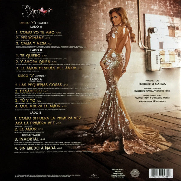Gloria Trevi – El Amor - LP