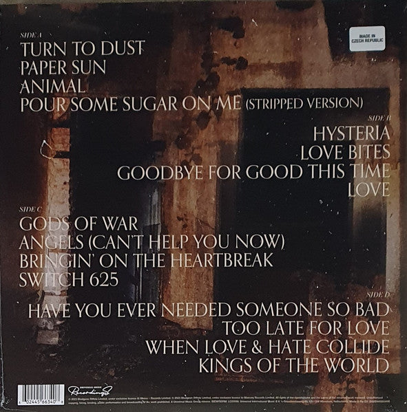 Def Leppard With The Royal Philharmonic Orchestra – Drastic Symphonies - Lp Transparente
