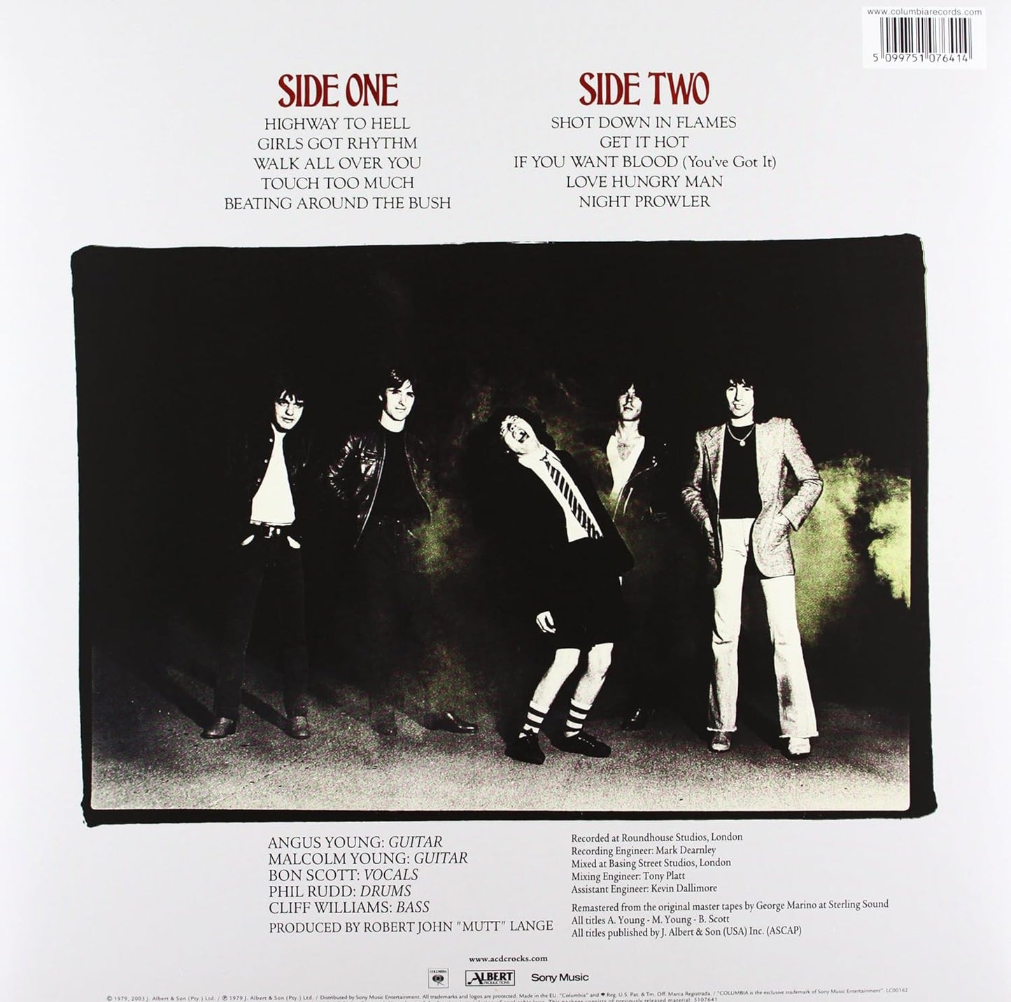 Ac Dc - Highway to Hell LP