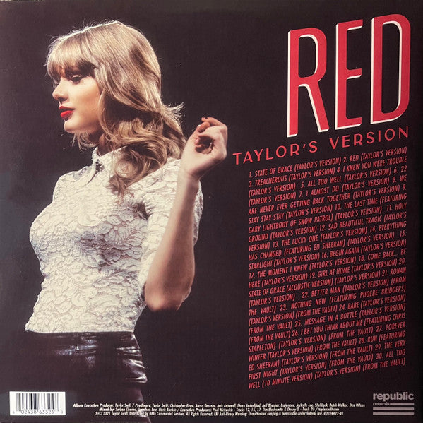Taylor Swift – Red (Taylor's Version) - LP